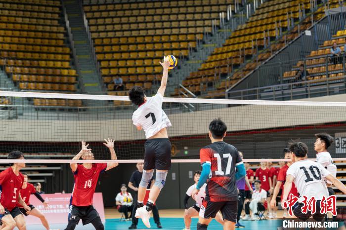 广州收官的十五运会男子排球测试赛：广东U20夺