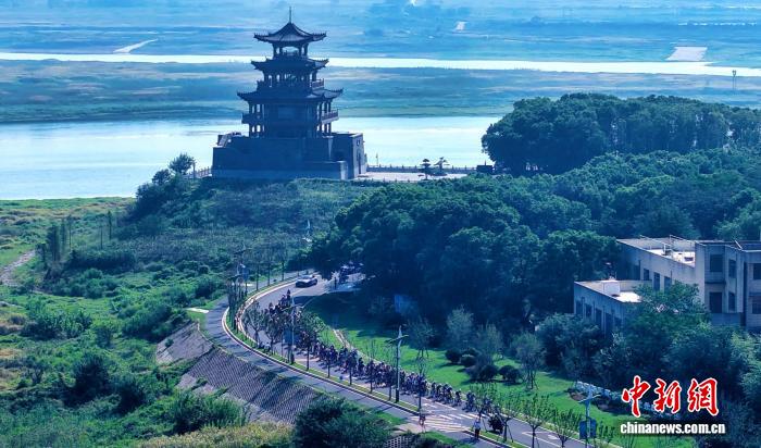 环鄱阳湖国际公路自行车赛第十三届第二赛段，