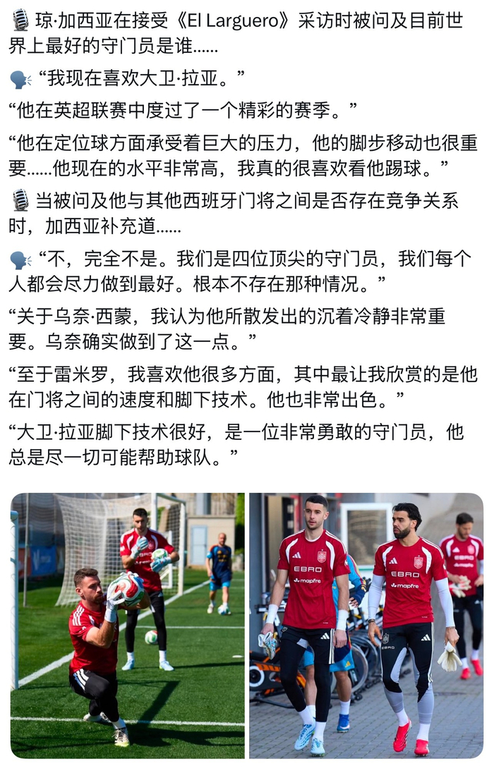 阿森纳引援传闻再起 加西亚或成新门将人选